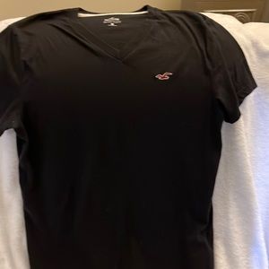 Hollister black V-Neck T-Shirt